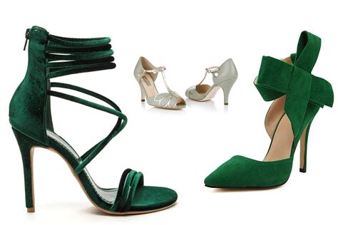 Our Current Favorite Green Wedding Shoes Green Wedding Shoes