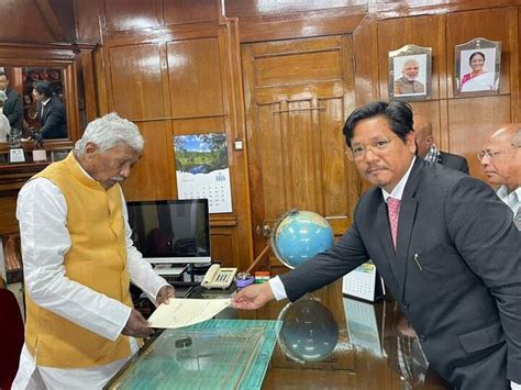 Meghalaya Cm Conrad Sangma Stakes Claim To Form Govt Says Pm Narendra