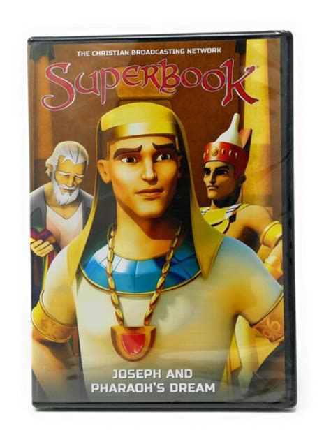 Cbn Superbook Joseph And Pharaoh S Dream Dvd New Ebay