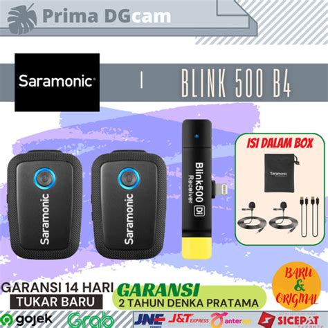 Jual Saramonic Blink 500 B4 Digital Wireless Omni Lavalier Microphone