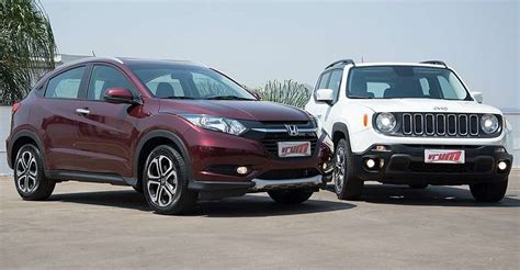 Comparativo Honda Hr V Exl X Jeep Renegade Longitude Flex Qual O