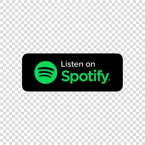 Logo Listen On Spotify Png Baixar Imagens Em PNG