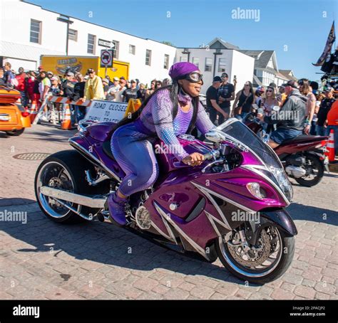 Beach Bike Daytona Week Girl 69