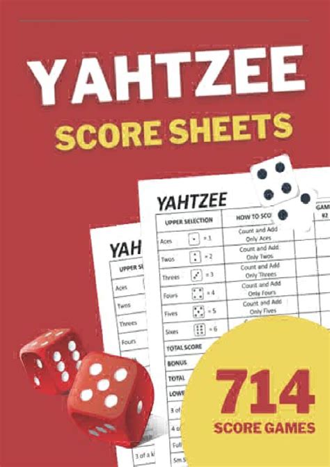 Pdf Book Yahtzee Score Sheets 714 Yahtzee Score Jidphvwkcltdのブログ