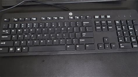 Hp Usb Slim Business Keyboard Review It S That Office Keyboard Youtube