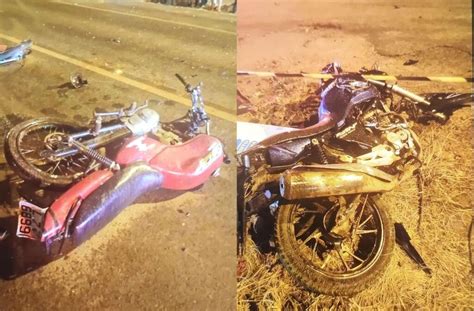 Dois Jovens Morrem Em Colis O Frontal Entre Motos Na Pr Em Pinh O