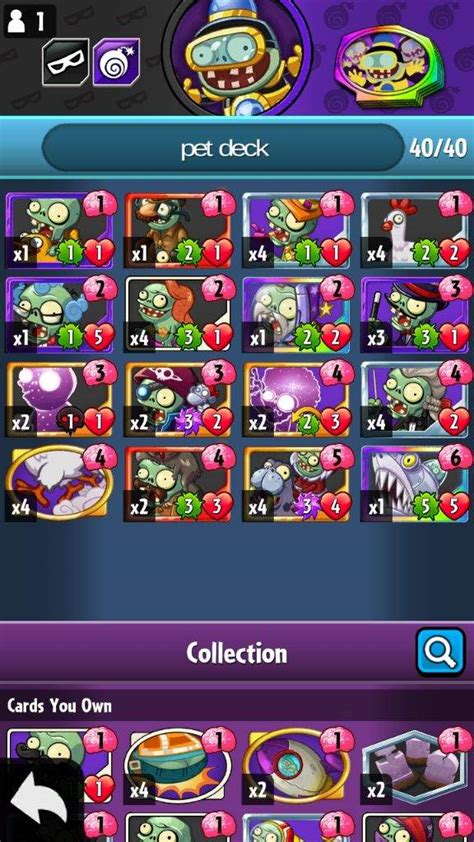 Unconventional Pet Deck Plants Vs Zombies Heroes Amino