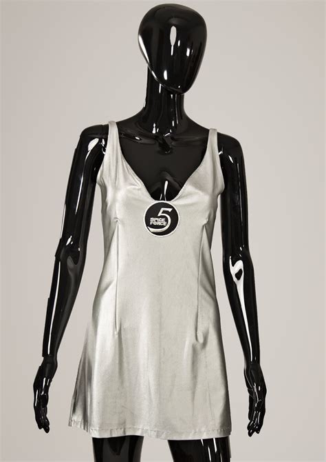 Lot Detail - Spice Girl Emma Bunton “Spice Force Five” Costume Worn ...