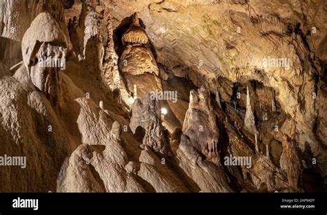 Slovakia Belianska Cave Stock Photo Alamy