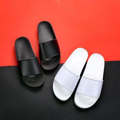 Jual SANLIE SANDAL SLOP POLOS SANDAL SLIDE SLOP SANDAL SLIP ON