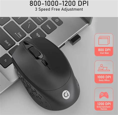 2 4g Wireless Mouse Ergonomic Gaming Mice 1200dpi With Usb Receiver Price From Kilimall In Kenya