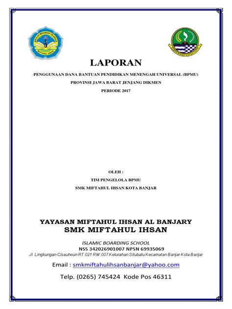 Laporan Bpmu Cover Pdf