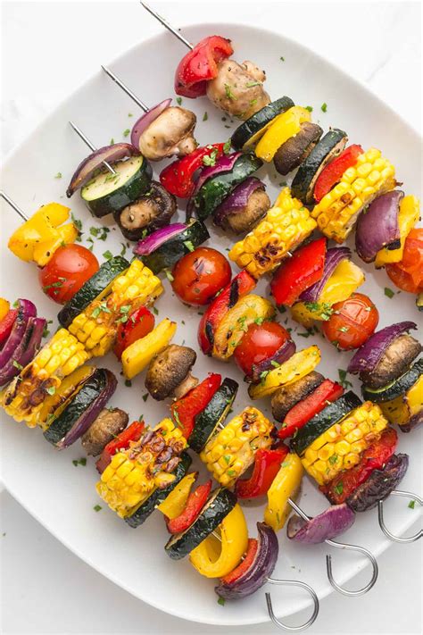 18 Delicious Vegan Bbq Skewers Bad To The Bowl