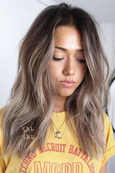 Stylish And Fun Long Layered Haircuts Balayage Hair Haircut For