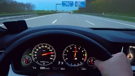 BMW M5 F10 Onboard POV Drive Acceleration Shift Down Kickdown V8 Sound