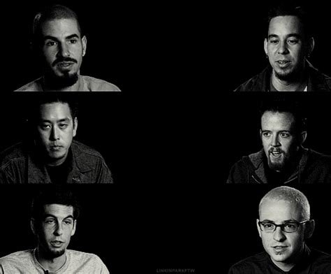 Linkin Park Brad Delson And Mike Shinoda And Joe Hahn And Dave Farrell