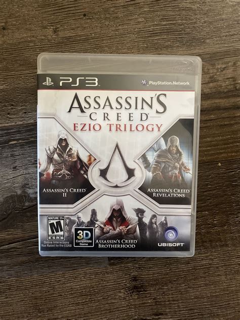 Assassin S Creed Ezio Trilogy Playstation 3 Ps3 Game Complete With Manual A11 8888347910 Ebay