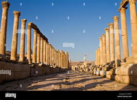 jerash  jordan stock photo alamy