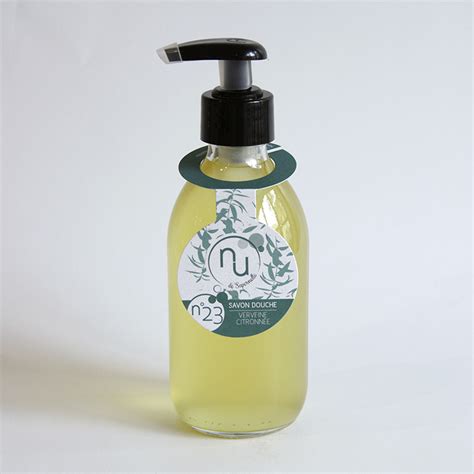 N Savon Douche Pure Verveine Citronn E Sapernelle