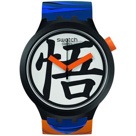 Swatch Unisexuhr Swatch X Dragonball Z Goku SB01Z101 Bei Christ At