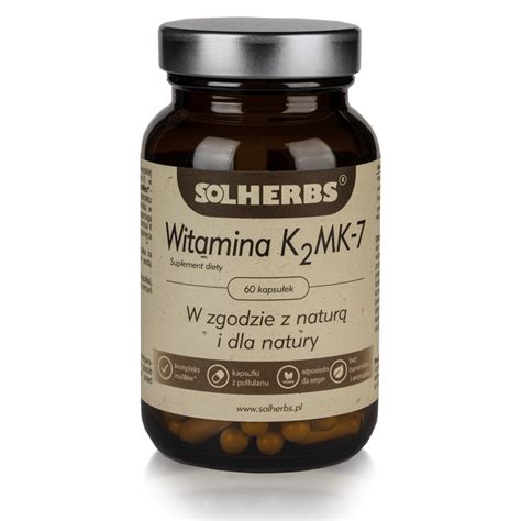 Witamina K2 MK 7 SOLHERBS podwójna dawka witaminy K