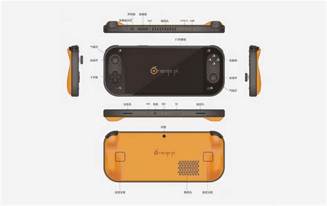 Orange Pi Gaming Handheld Revealed With Up To AMD Ryzen 7 7840U And 16