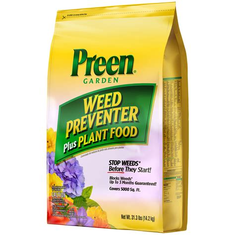 Free Shipping Preen Garden Weed Preventer Plus Plant Food Fertilizer 313 Lb Bag Covers