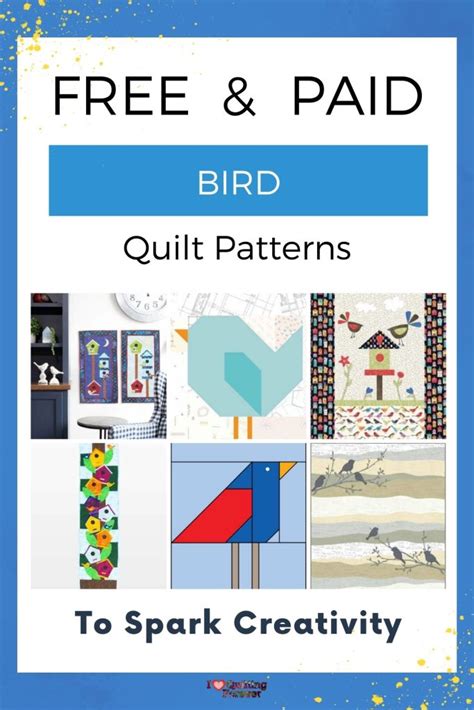 Top 10 Free Bird Quilt Patterns 6 Bonus Patterns For Sale I Love