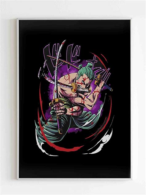 Roronoa Zoro One Piece Zoro Poster