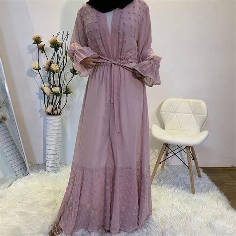 Youllyuu Turkey Robe Musulman Cardigan Muslim Hijab Dress Islam Caftan