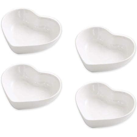 Amazon Ds Distinctive Style Dipping Bowls Pieces Heart Shaped