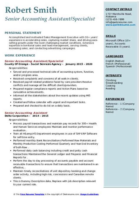 job description  perfect assistant tewsgd