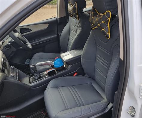 Accessories For My Xuv700 Oem Seat Covers And Aftermarket Steering Cover