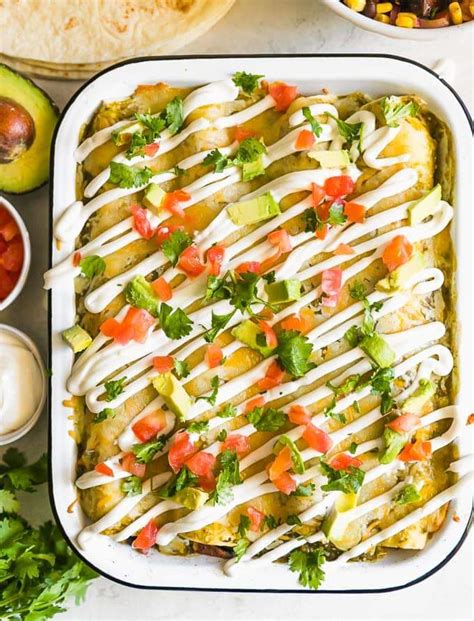 Enchiladas De Pollo Y Batata