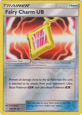 Fairy Charm UB 142 181 Uncommon Reverse Holo NM English Pokemon