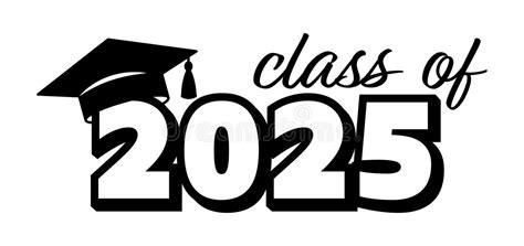 Class 2025 Graduation Cap Stock Illustrations 620 Class 2025