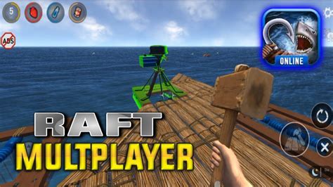 Raft Survival Multiplayer jogo de sobrevivência no meio do oceano