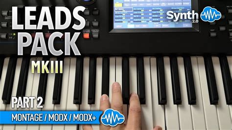 Leads Pack Mkiii Sound Bank Yamaha Montage M Modx Plus Library