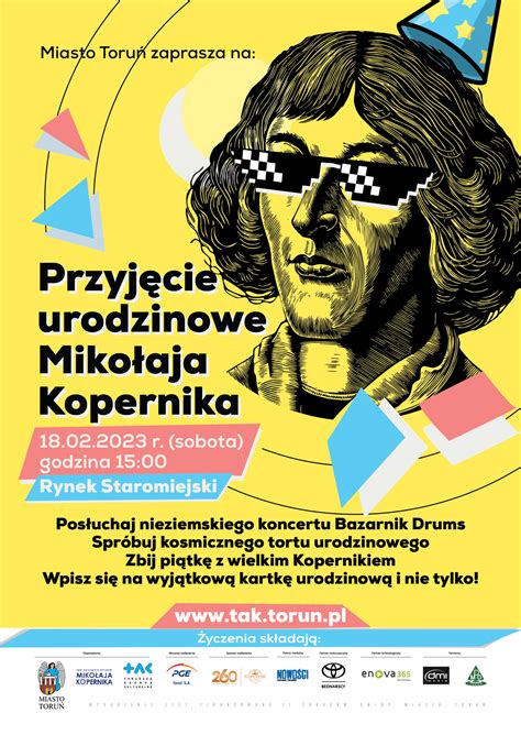 550 rocznica urodzin Mikołaja Kopernika Kulturalny Toruń