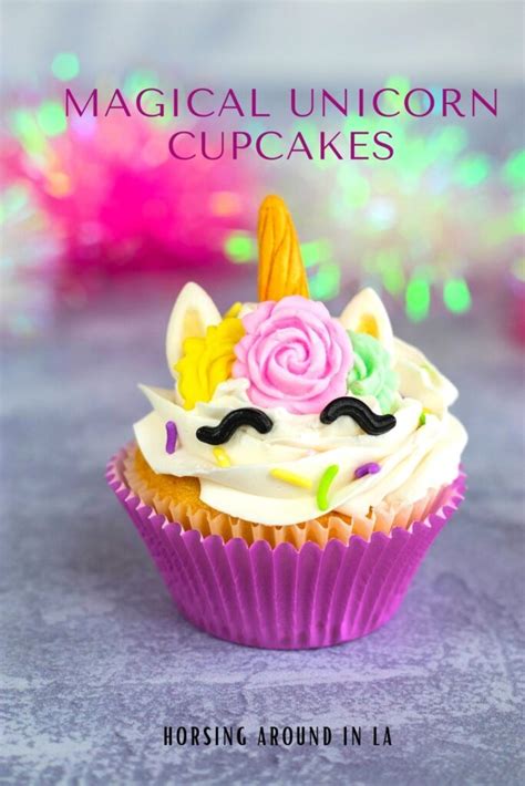 The Most Magical Unicorn Cupcakes Horsing Around In La