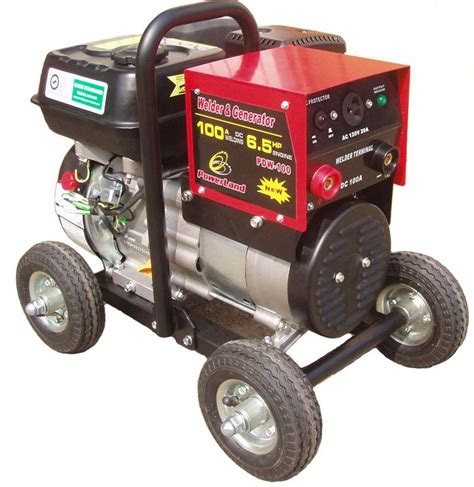 Powerland 100 Amp Welder And Gas Generator 65 Hp Lawn And Garden