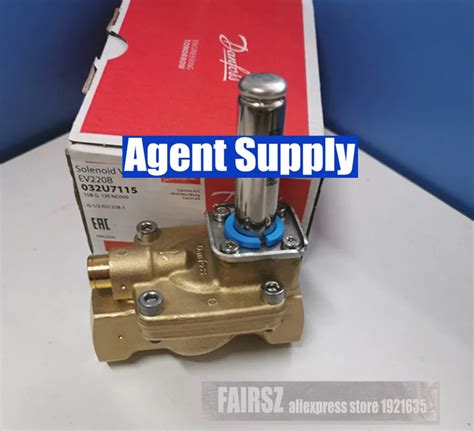 Danfoss Válvula Solenoide Original EV220B 032U7115 Automatización de