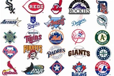 fascinating gif shows evolution  mlb team logos   years