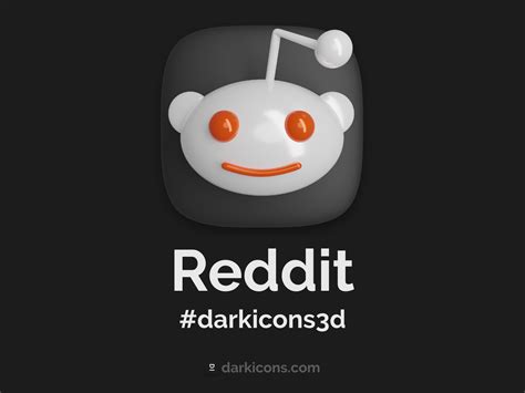 Reddit 3D Icon By Gil Finkelstein On Dribbble