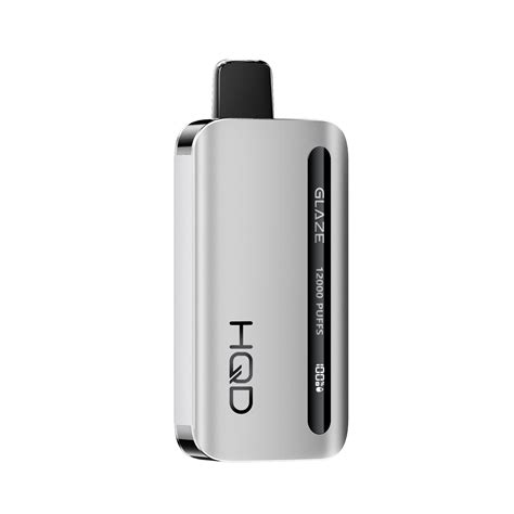 New Arrive 12K Puff Hqd Glaze Vape 5 Nicotine Disposable Vape China