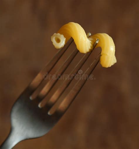 One Twisted Strand Of Spaghetti On A Metal Fork Stock Image Image Of Metal Ingredient 210875599