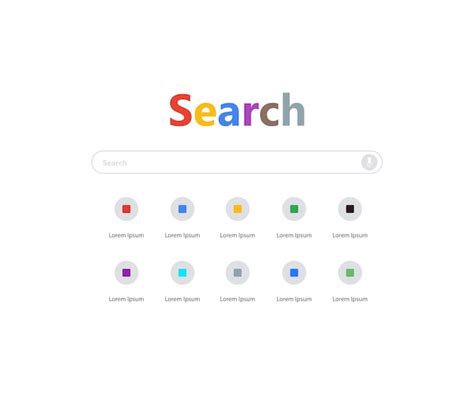 Google Search Bar Video Template