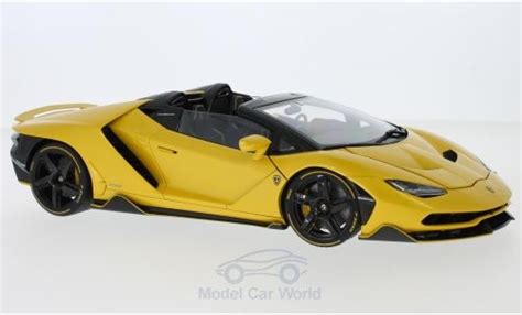 Coche Miniatura Lamborghini Centenario Autoart Roadster Metallic