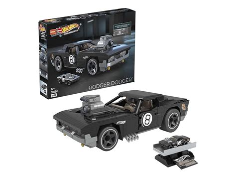 MEGA Construx Hot Wheels Vehicle Scale Roger Dodger Toytown