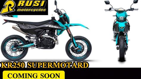 Rusi KR250 SUPERMOTARD Bagong Enduro Soon YouTube